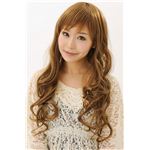 【耐熱ウィッグ】Wiggy Rich WIG カールロングミックス（ミックスブラウン） 4560320846024