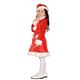 【クリスマスコスプレ 衣装】キッズAラインサンタコート 120 4560320844341 （子供用） - 縮小画像6