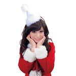 【クリスマスコスプレ】サンタカチューシャ 白 4571142461333