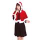 【クリスマスコスプレ 衣装】フード付きケープ 赤 4571142469452 - 縮小画像3