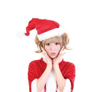 【クリスマスコスプレ】ワイヤードサンタ帽 4560320844464