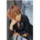 【コスプレ】耐熱アニメWIG マッシュボブ ピンクブラウン - 縮小画像6