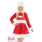 【クリスマスコスプレ】Barbie Christmas スウィートホットサンタ レッド
