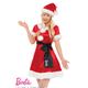 【クリスマスコスプレ】Barbie Christmas ガーリーサンタ レッド - 縮小画像1