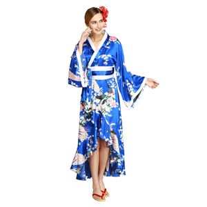 【コスプレ・着物ドレス】Tsuma Dream Royal Blue XL - 拡大画像
