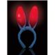 ELEX（エレクトリック イーエックス）光るウサミミカチューシャ 赤 - 縮小画像3