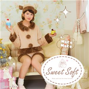 【クリスマスコスプレ 衣装】 Sweet Soft キュートパンツトナカイ - 拡大画像