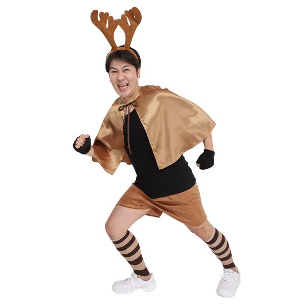 【クリスマス トナカイ コスプレ衣装】スーパートナカイマン