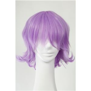 【コスプレ】 【耐熱ウィッグ】 耐熱アニメWIG ゆるふわボブ ライラック