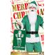 【クリスマスコスプレ 衣装】 GOGOサンタサン グリーン 緑 - 縮小画像2