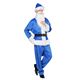 【クリスマスコスプレ 衣装】 GOGOサンタサン ブルー 青 - 縮小画像3