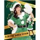 【クリスマスコスプレ 衣装】 カラフルサンタ グリーン 緑 - 縮小画像2