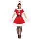 【クリスマスコスプレ 衣装】 カラフルサンタ（レッド） - 縮小画像5