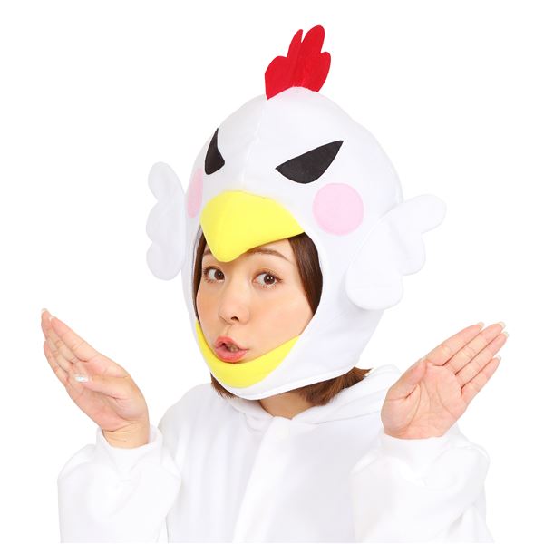 【にわとりのかぶりもの】 ロックンコケコッコーかぶりもの