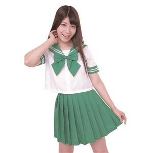 【コスプレ】カラーセーラー 緑4L 【コスプレ】カラーセーラー 緑4L
