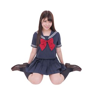 【コスプレ】カラーセーラー 紺×紺4L 【コスプレ】カラーセーラー 紺×紺4L
