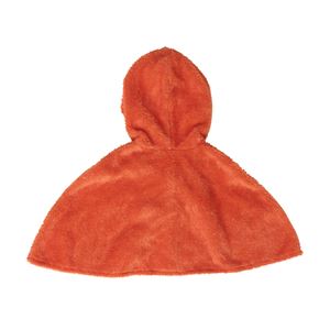 子供用 コスプレ衣装 【もこもこパンプキンケープ】 キッズ/ベビー兼用 1〜2歳目安 身長80cm〜90cm 〔ハロウィン〕