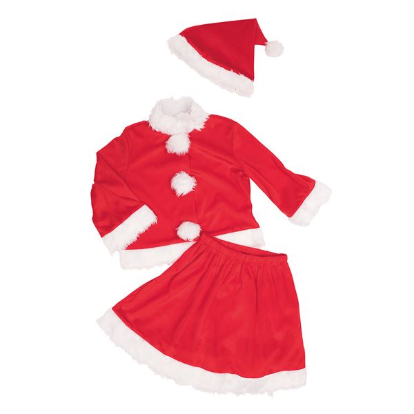 【クリスマスコスプレ 衣装】 ベイシックサンタ レッド