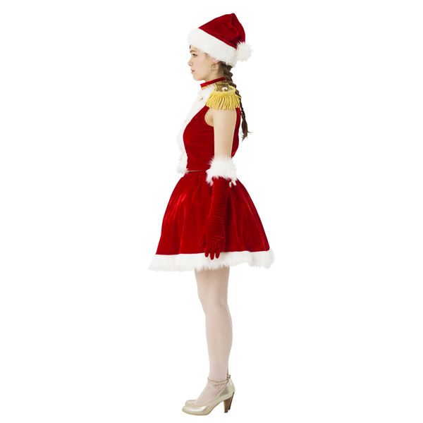 マーチングガールサンタ - サンタコスプレ・クリスマス衣