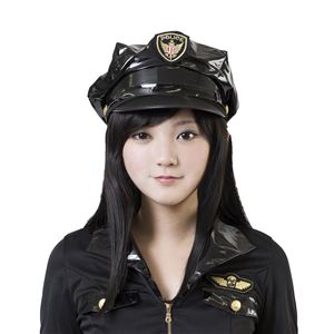 ポリスハット 黒 ポリスハット 黒