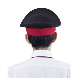 コスプレ衣装/コスチューム 【駅員さんの帽子】 顎ゴム紐付き ポリエステル 〔イベント パーティー〕 コスプレ衣装/コスチューム 【駅員さんの帽子】 顎ゴム紐付き ポリエステル 〔イベント パーティー〕