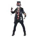 コスプレ衣装／コスチューム California Costumes VOODOO DUDE ／ ADULT 【ベスト付きジャケット・ハット・ハーフマスク】