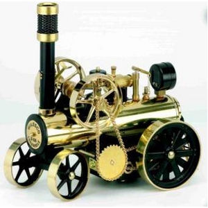 模型車両 ドイツ製 ヴィルヘルム・シュレッダー社の『蒸気エンジン付きトラクター』 