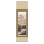 山水掛軸　　『富士閑景』