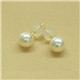 K18（18金） アコヤ本真珠 パールピアス 6.5ミリ珠 - 縮小画像2