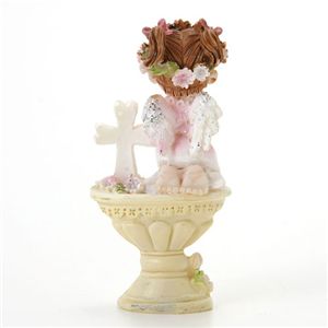 天使の置物「ANGEL BABY」(ペア・水晶チップセット) 写真5