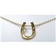 Dogeared ネックレス 01730・horse shoe(ゴールド)
