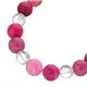 カラフルサードオニキスブレス ピンク - 縮小画像2