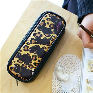 JETOY（ジェトイ） Choo choo ラウンドジップペンシルケース クロ - 拡大画像