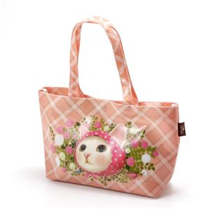 JETOYコーティングトートバッグ ピンクずきん - 拡大画像