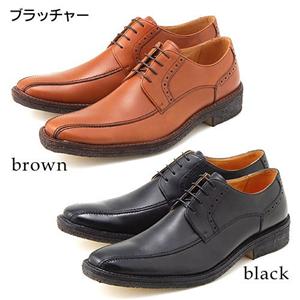 Quoddy Classic ボロネーゼ製法 レザービジネスシューズ 1520 ブラッチャーブラック 27.0cm - 拡大画像