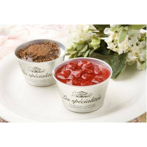 【お中元用 のし付き(名入れ不可)】 ブランブリュン チョコ&いちごミルクプリン 65g×6個