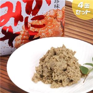 かに身入かにみそ(缶詰)4缶 - 拡大画像
