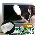ホコリごっそりロングモップ｜２本組