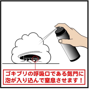 ゴキブリさようなら　３本組