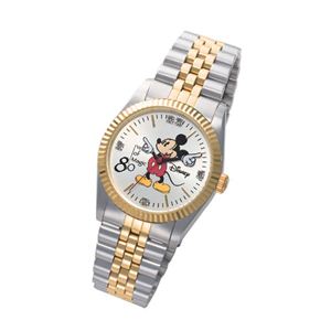 ミッキー生誕80周年記念ダイヤモンド腕時計 メンズ - 拡大画像