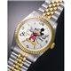 ミッキー生誕80周年記念ダイヤモンド腕時計 レディース - 縮小画像2
