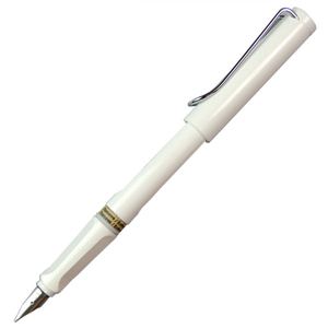 LAMY（ラミー） サファリ L19WH 万年筆 ペン先：F（細字）