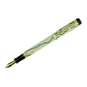 PARKER（パーカー） デュオフォールド パール＆ブラック GT センテ 万年筆 ペン先 B（太字）
