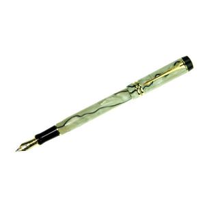 PARKER（パーカー） デュオフォールド パール＆ブラック GT インター 万年筆 ペン先 B（太字）