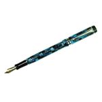 PARKER（パーカー） デュオフォールド チェックブルー PT インター 万年筆 ペン先 XF（極細）