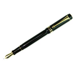 PARKER（パーカー） デュオフォールド ブラック GT センテ 万年筆 ペン先 XF（極細）