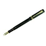 PARKER（パーカー） デュオフォールド ブラック GT インター 万年筆 ペン先 B（太字）