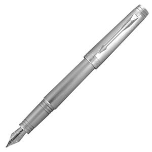 PARKER（パーカー） プリミエ モノクローム チタニウム万年筆 ペン先 F（細字）
