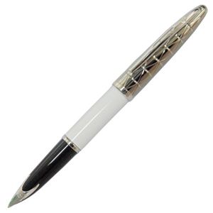 WATERMAN（ウォーターマン） カレンDX コンテンポラリーホワイトST 万年筆 （ペン先 EF：極細）
