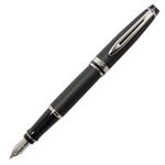 WATERMAN（ウォーターマン） エキスパートエッセンシャル マットブラックCT 万年筆（ペン先 M：中字）